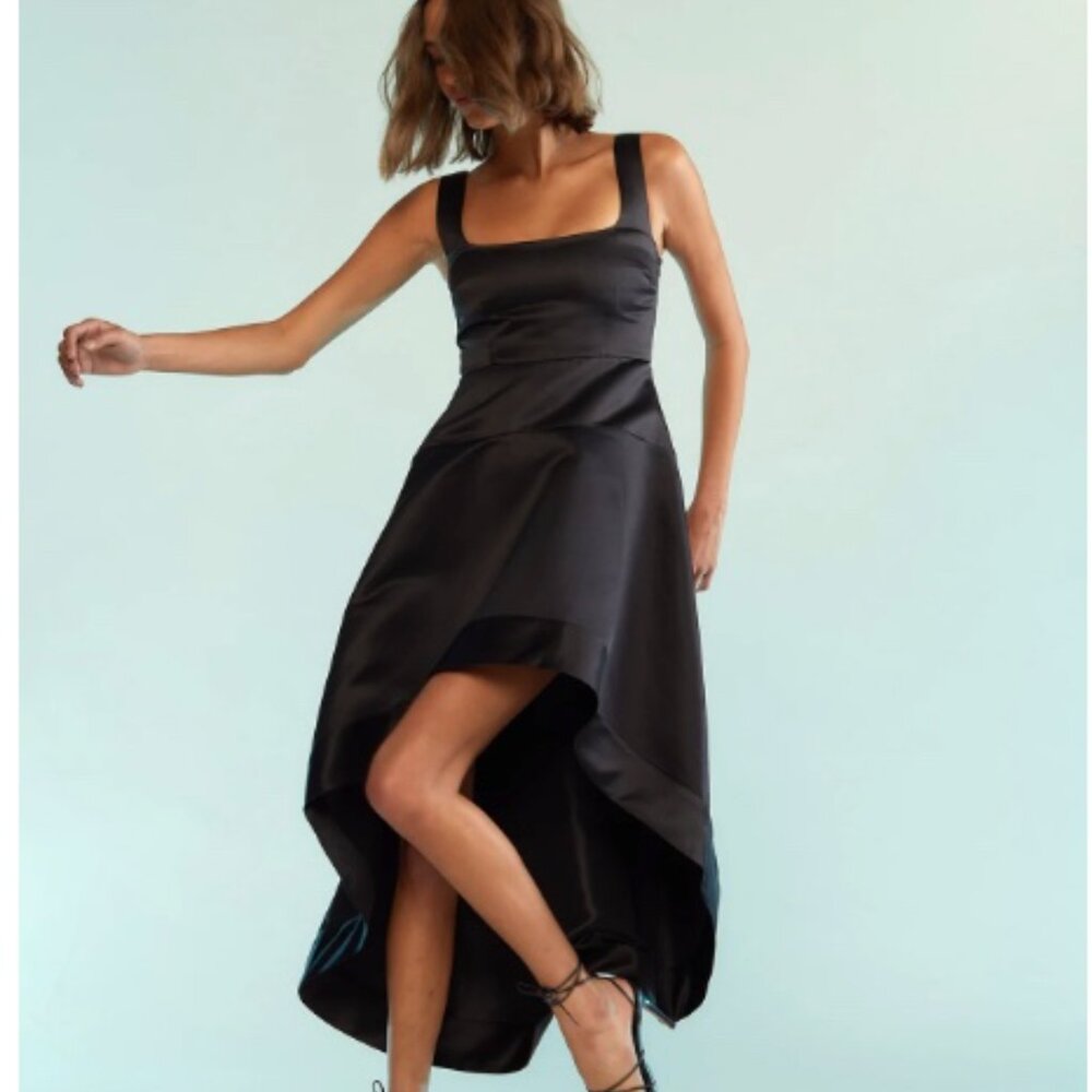 Cynthia Rowley Black Violetta Dress, Size 8 - NWT